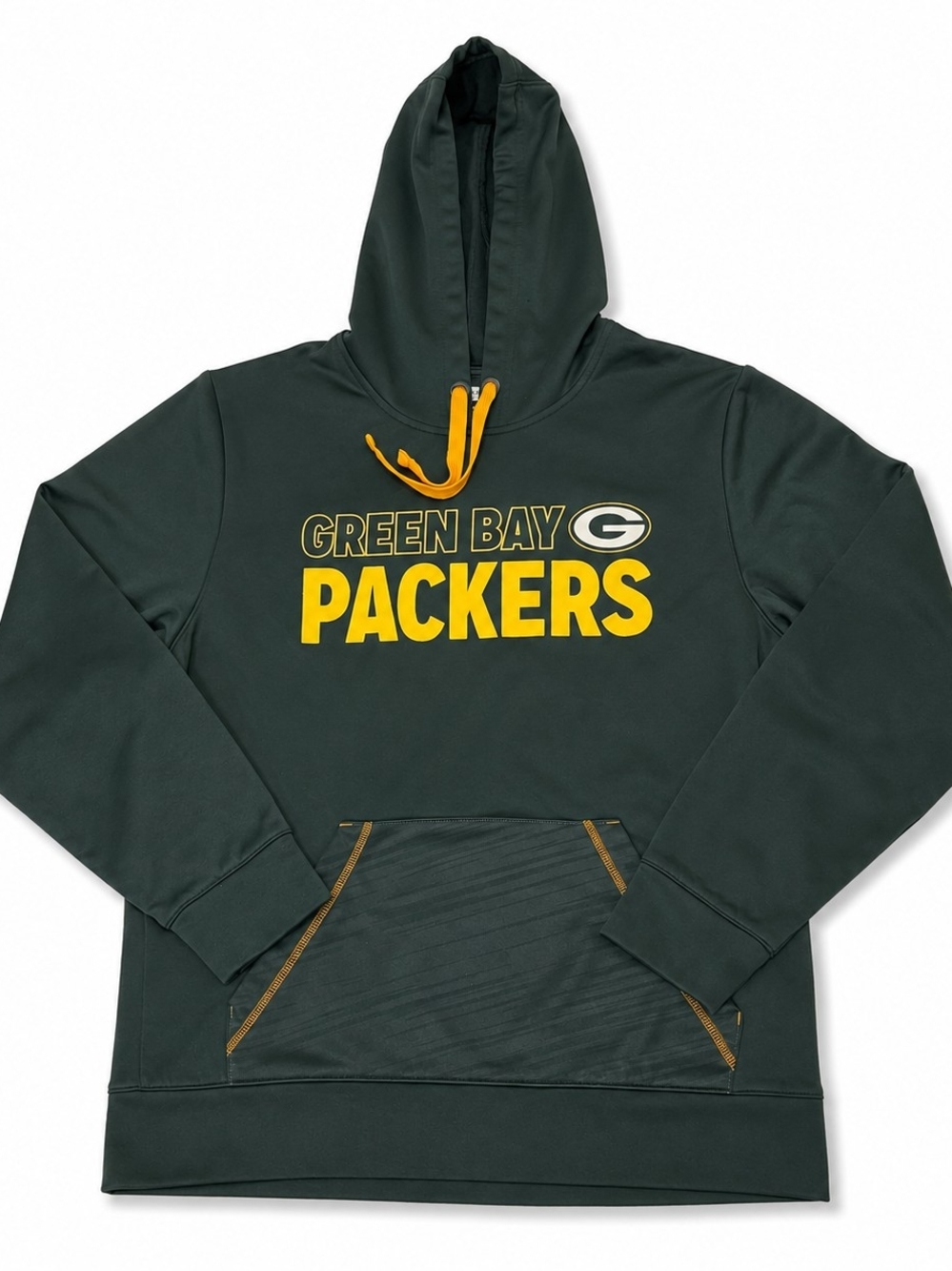 Green Bay Packers TX3 Warm Hoodie Men's M NFL Team Apparel Green